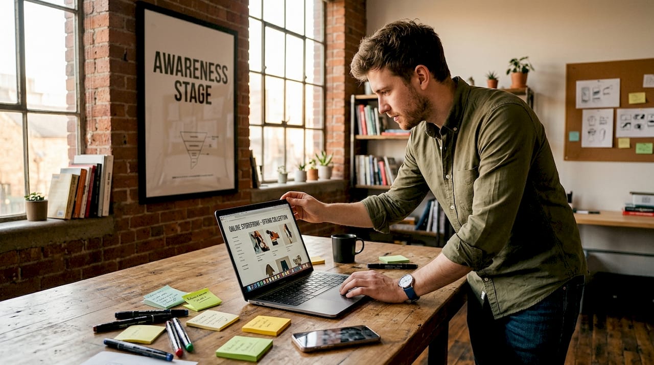 Designer builds brand awareness visuals