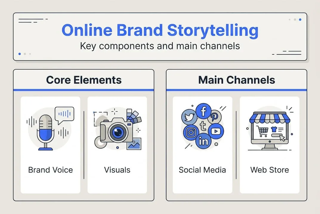 What is brand storytelling online: a 2026 guide