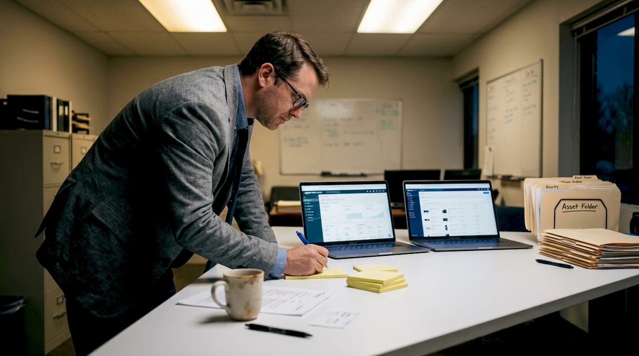 Man compares Amazon Walmart Shopify platforms