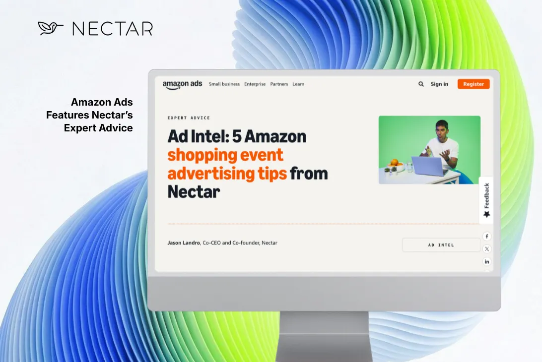Amazon Ads’ Ad Intel Series feat Nectar: shopping event advertising