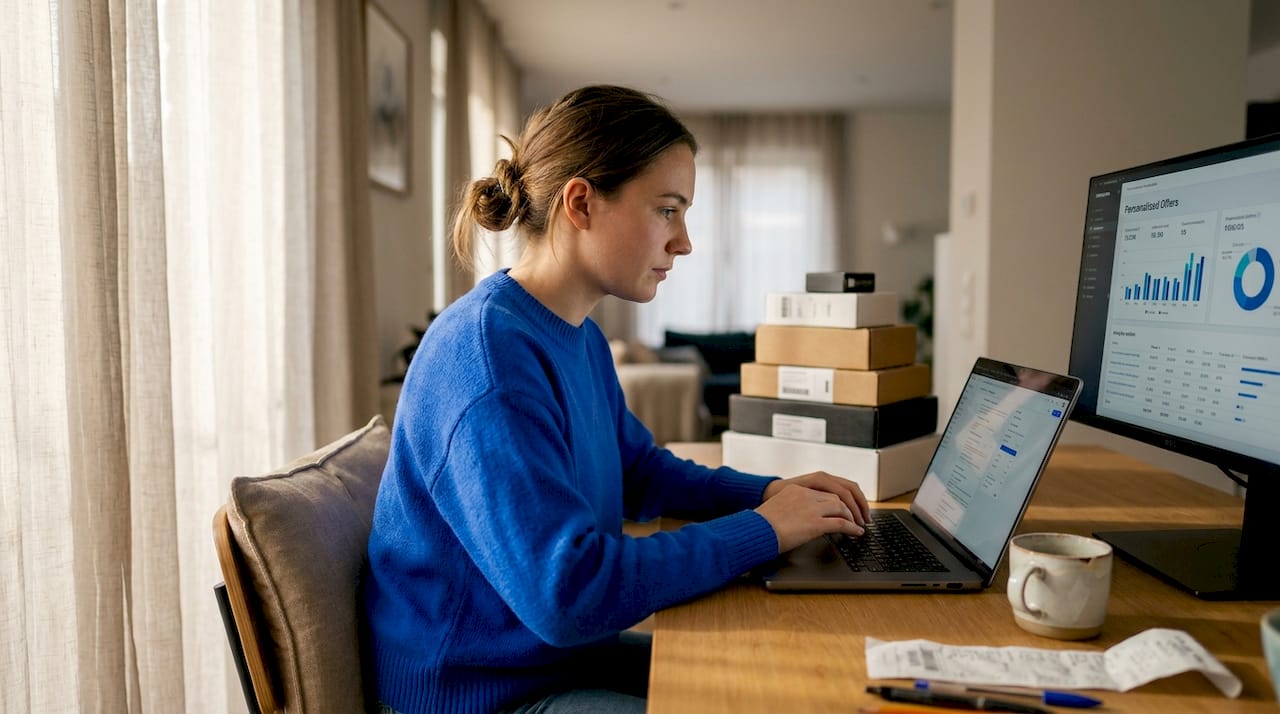 Workspace focused on personalized sales process