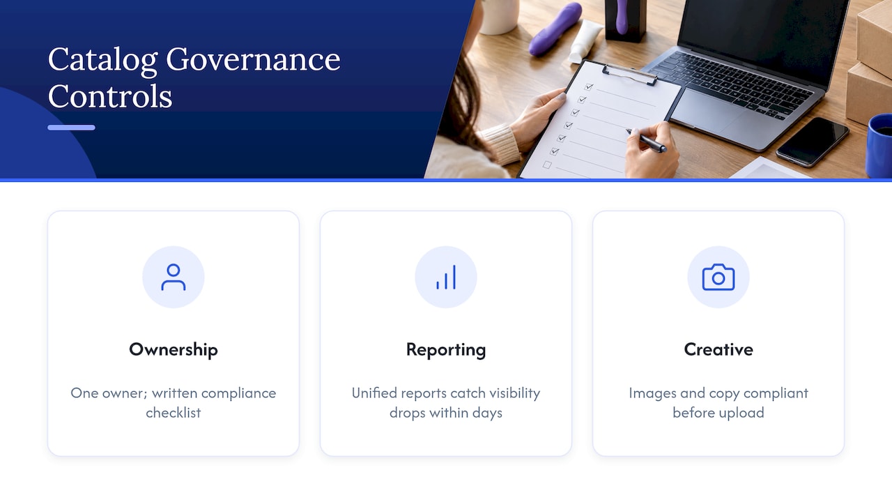 Three controls for catalog governance