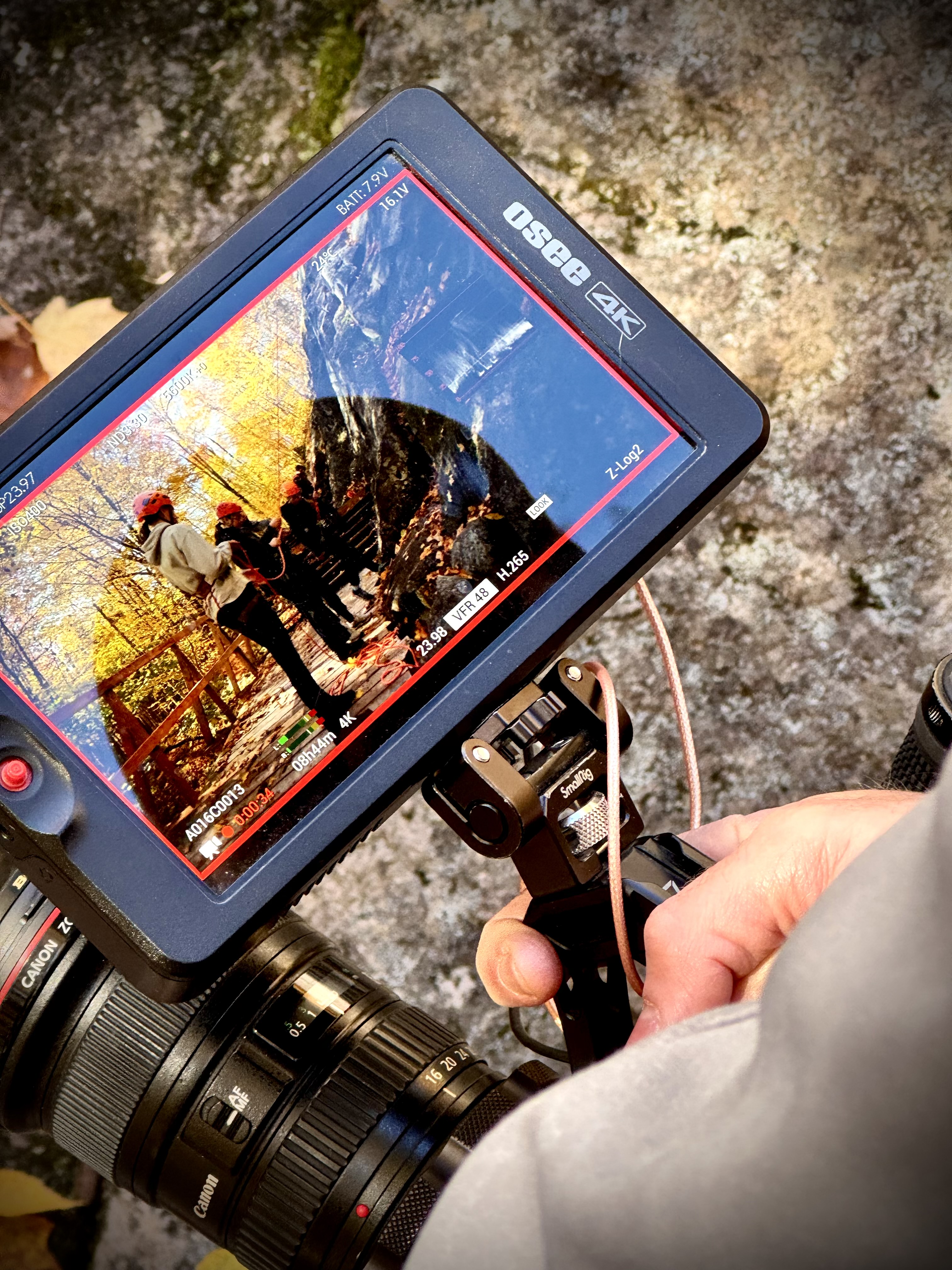 [background image] image of a film set for a film production company