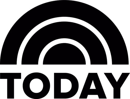 TODAY Show logo in black on transparent background