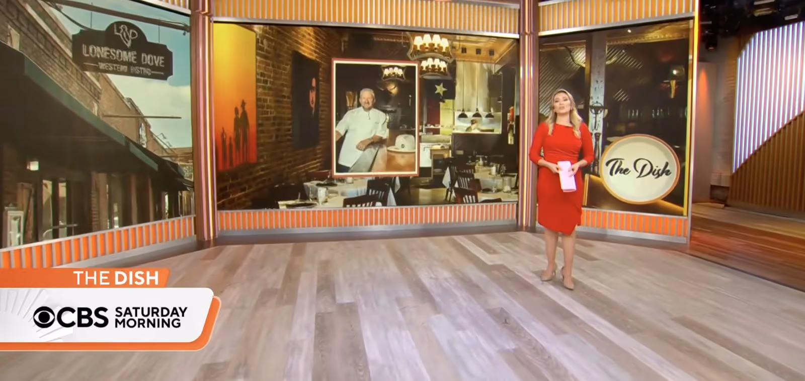 Pan-seared New York strip steak on a white plate from Chef Tim Love's TODAY Show appearance
