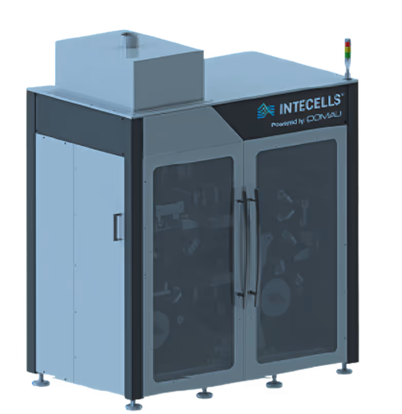 A 3d render of the ICPLAS pilot line product.