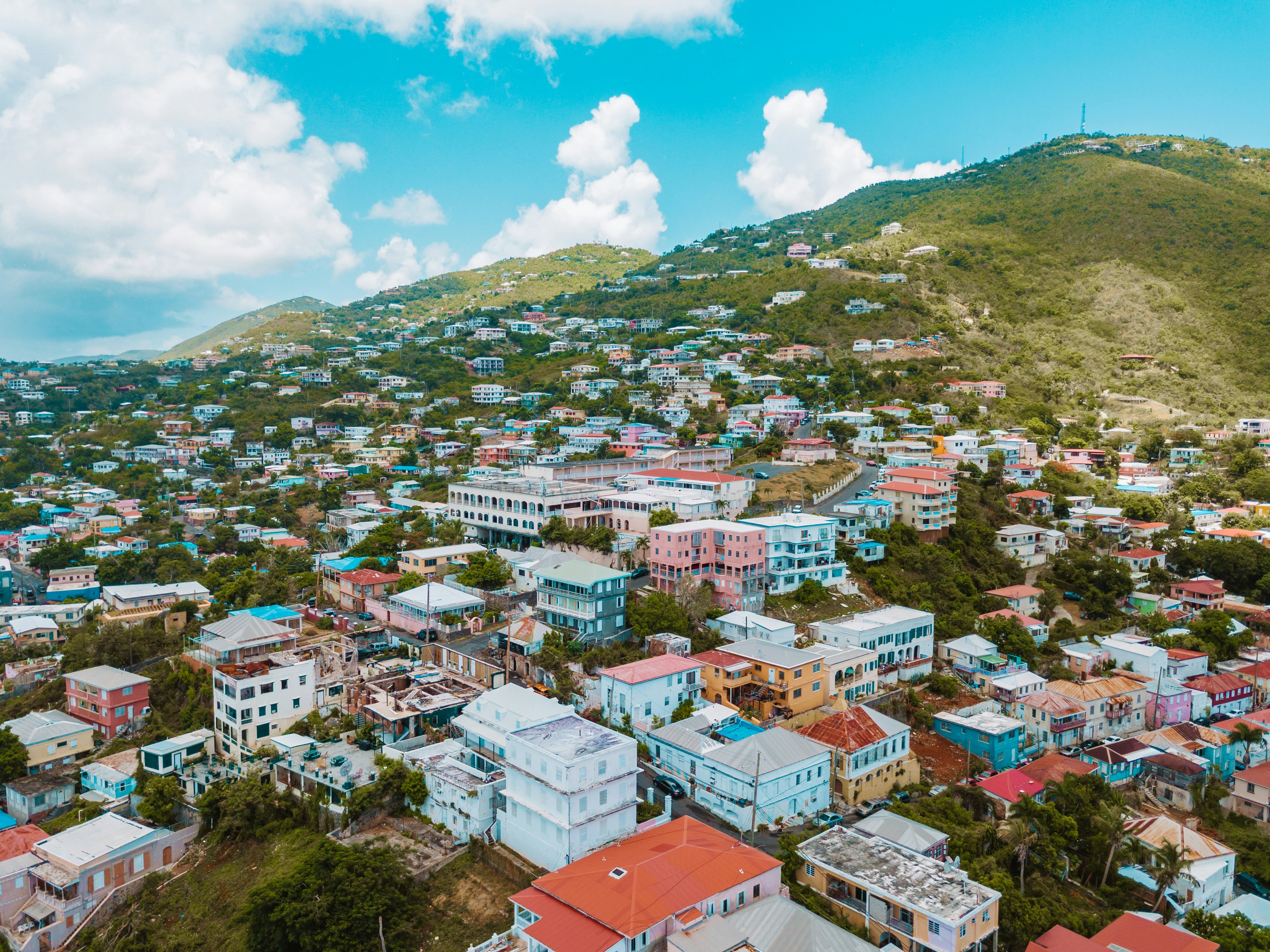 U.S. Virgin Islands harbor in St. Thomas