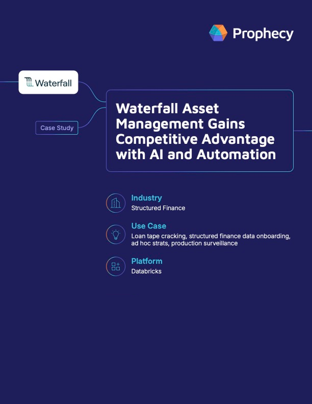 Waterfall Asset Management Gains Competitive Advantage with AI and Automation