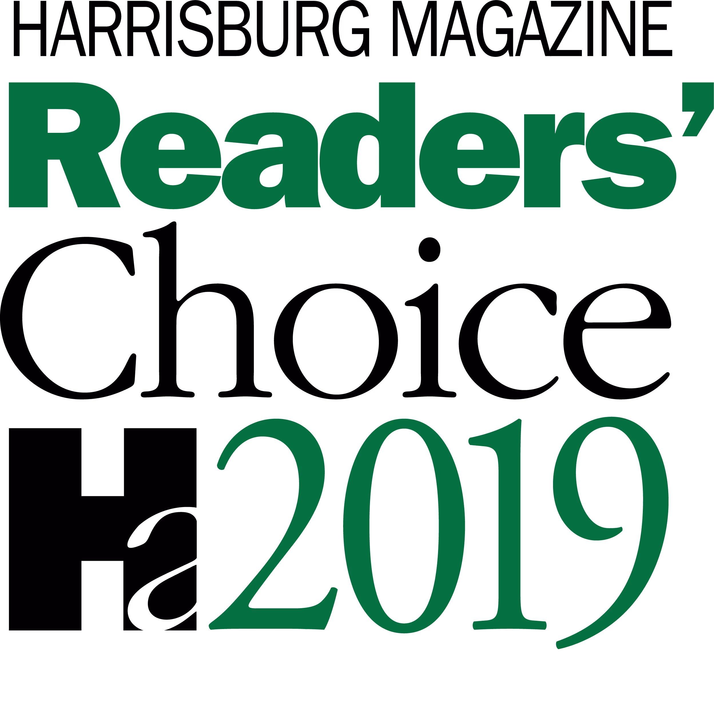 Harrisburg magazine readers' choice h2019