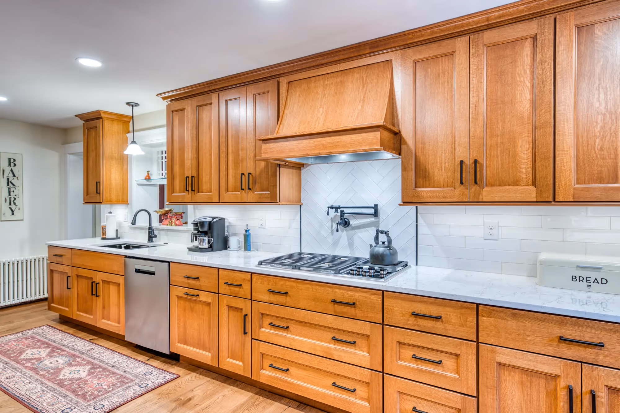 Beautiful Wood Cabinetry Kitchen