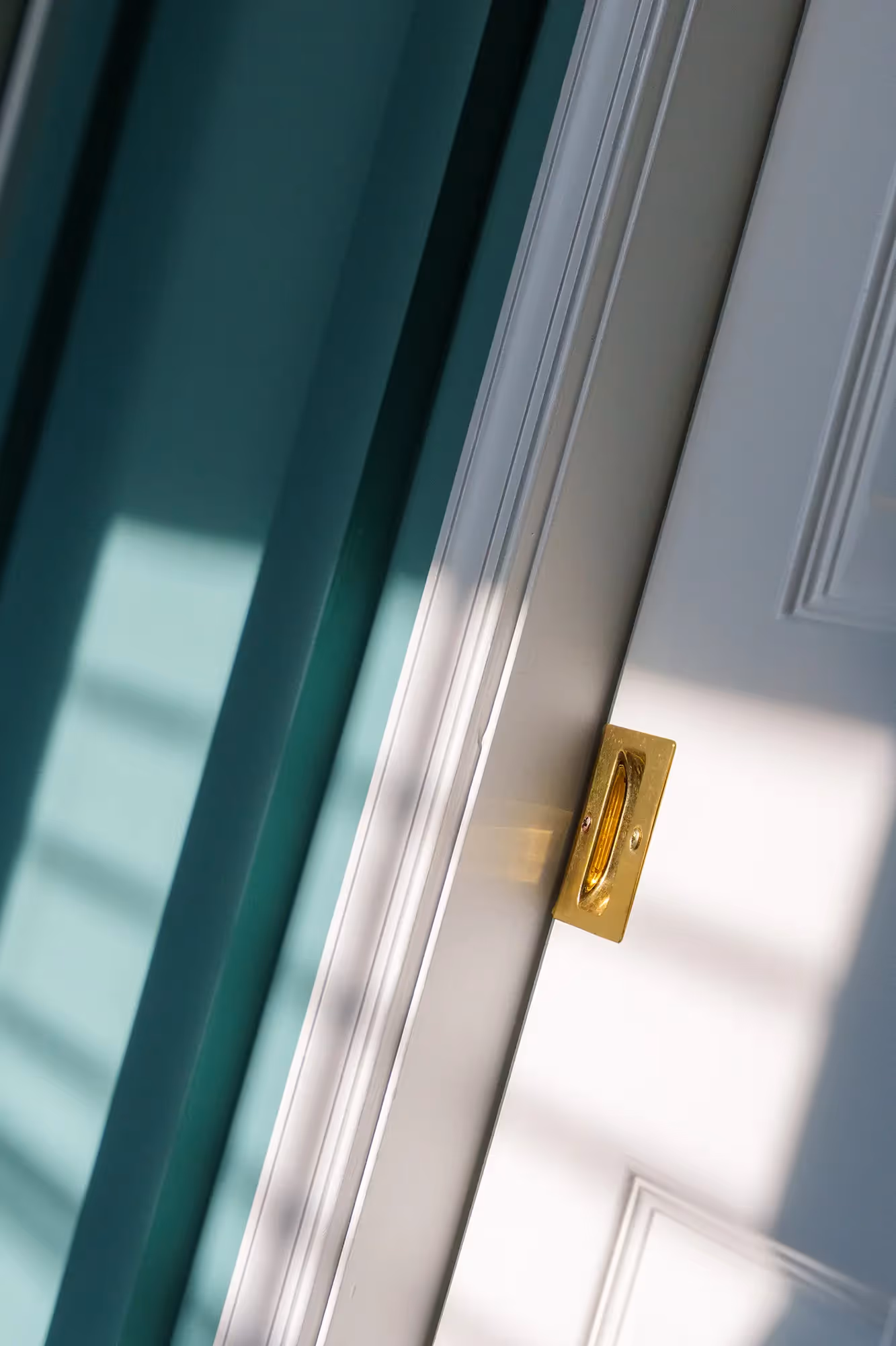 Elegant marble soap dish in a bathroom
