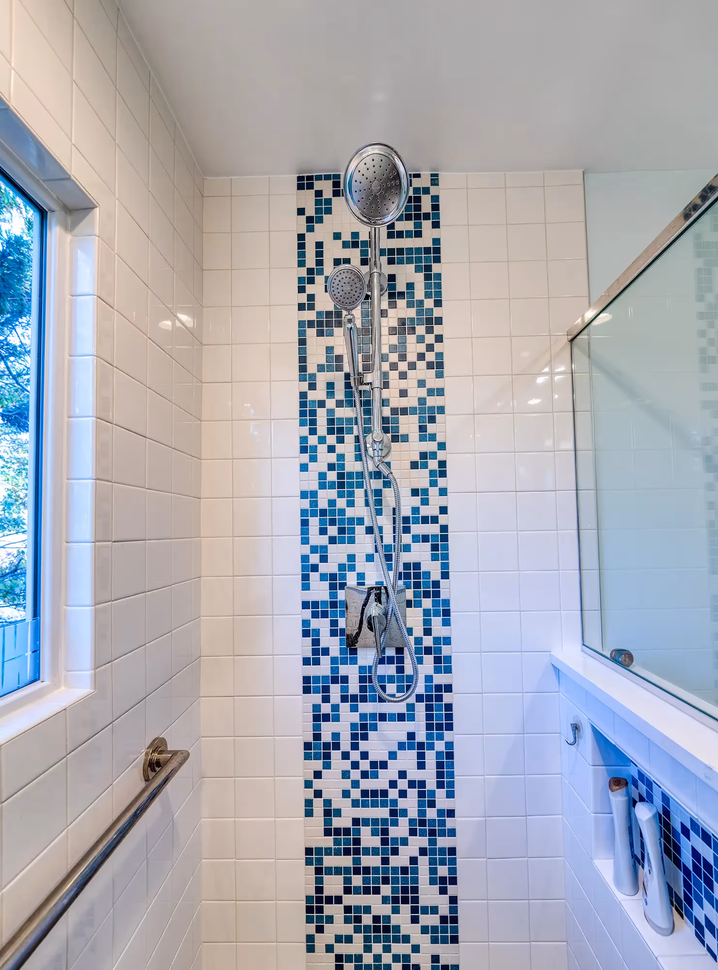 Bathroom with double vanity