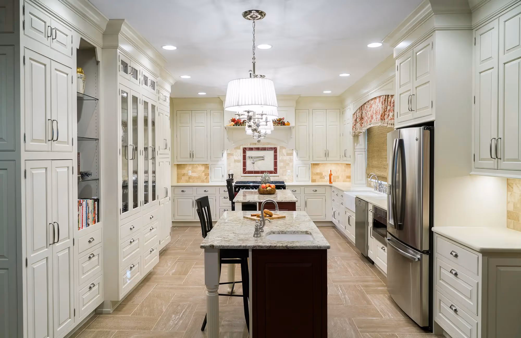 Elegant Colonial Kitchen Remodel