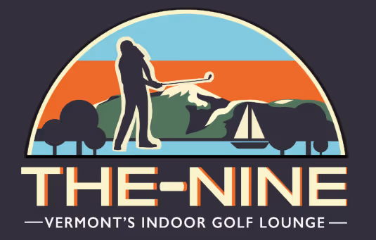 The Nine Indoor Golf Lounge Vermont Logo