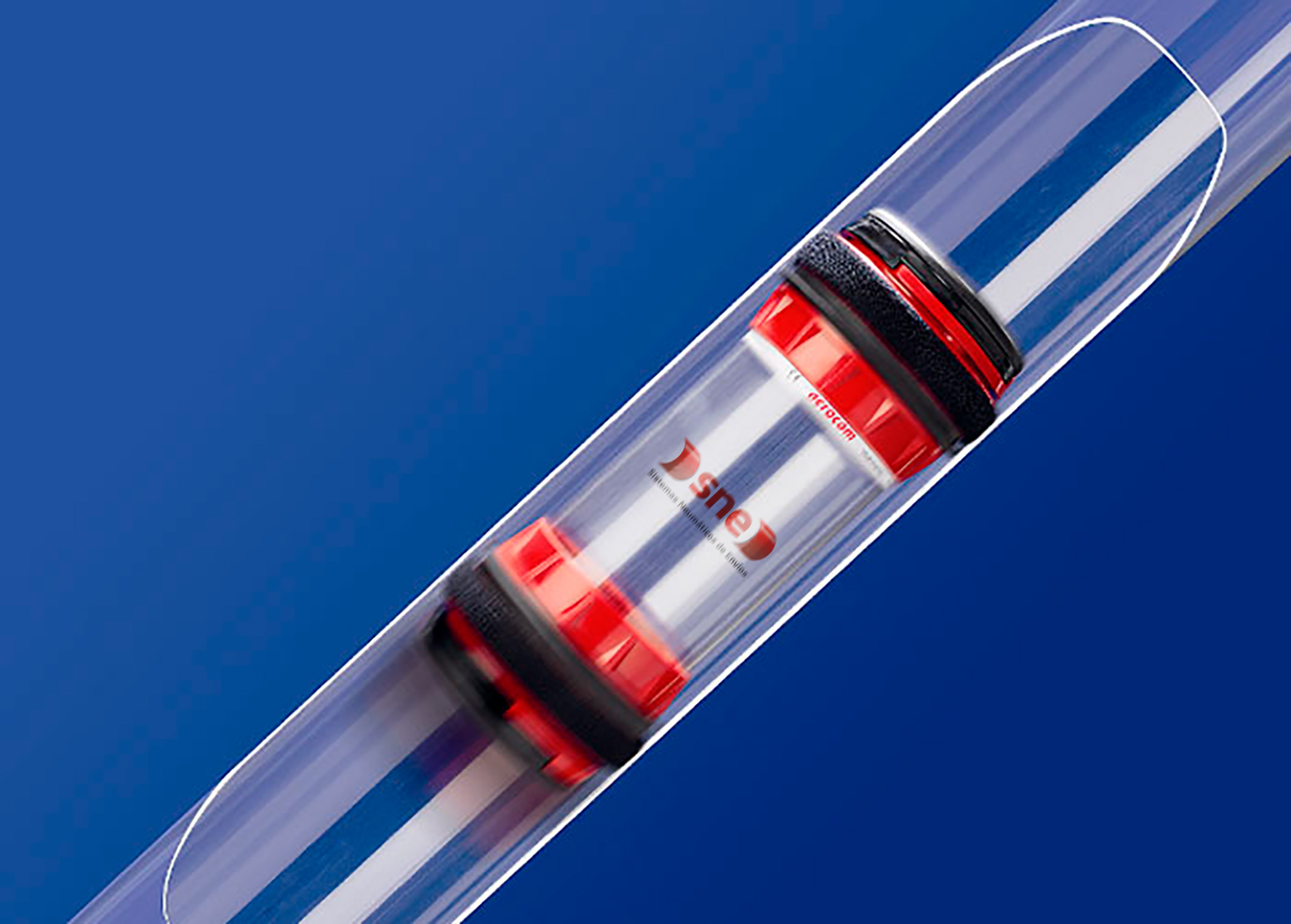 Cápsula de transporte neumático SNE