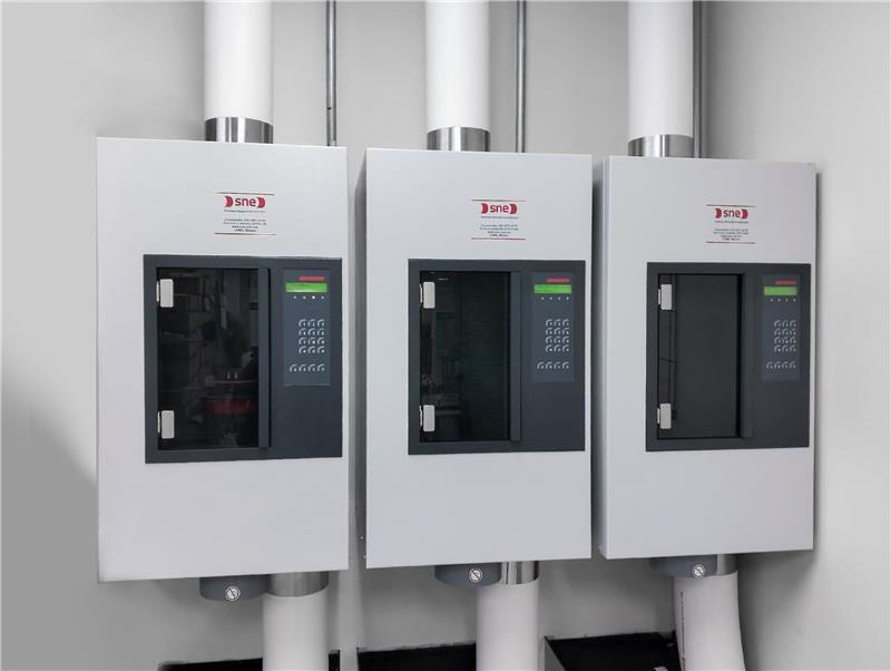 Sistema neumático SNE en industria farmacéutica