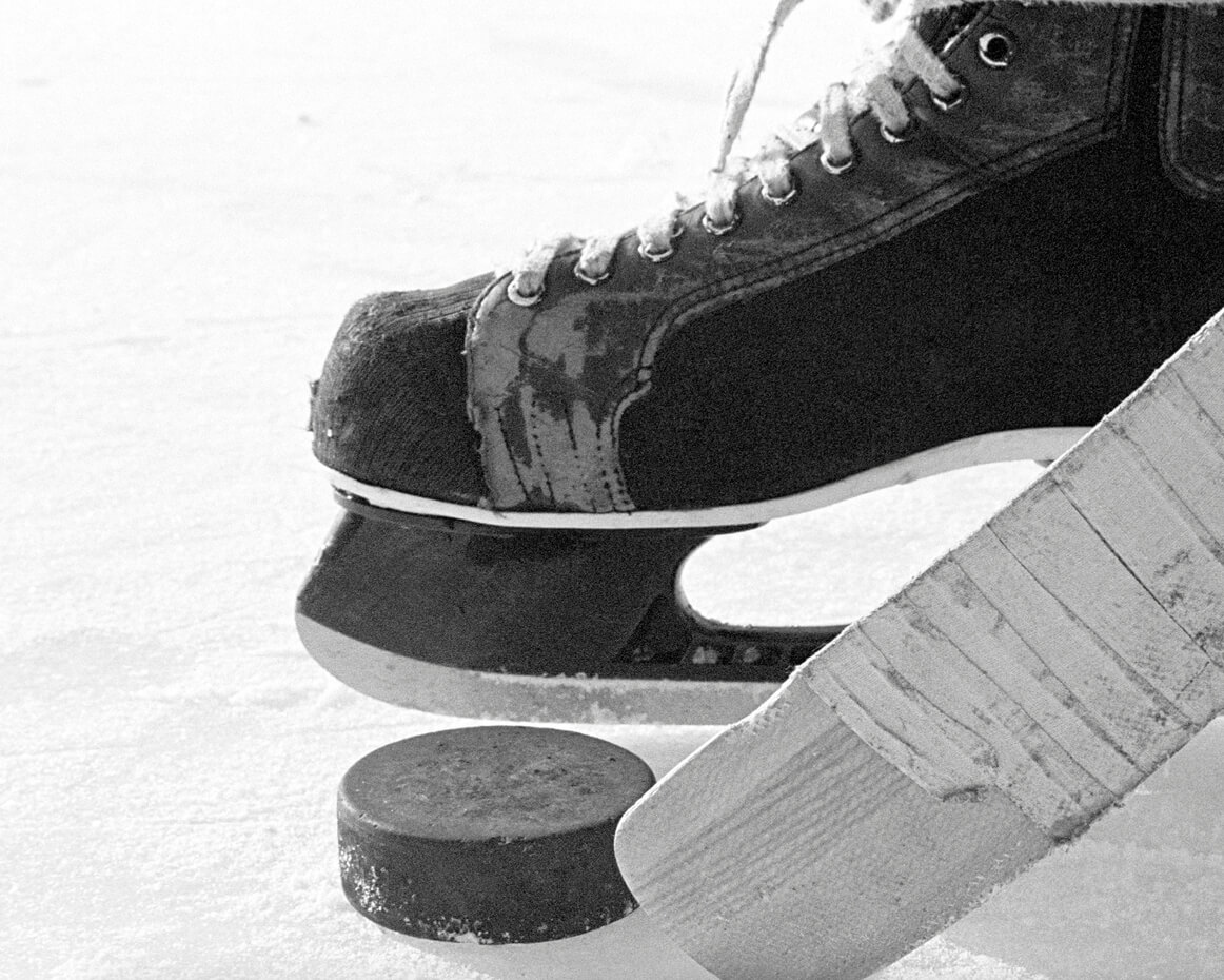 hockey-blades-on-ice-rink
