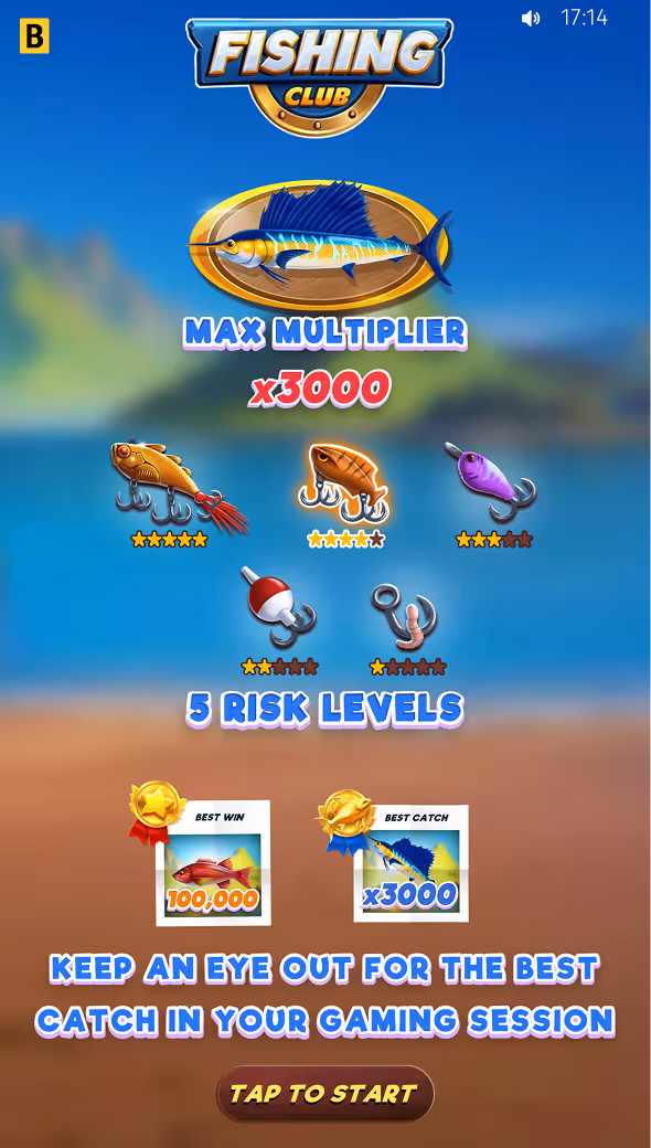Fishing Club BGaming Mobile Screenshot