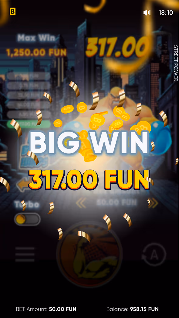 Street Power BGaming Mobile Screenshot
