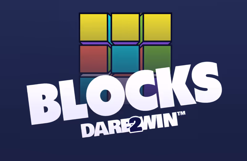 Blocks Dare2Win Hacksaw Logo
