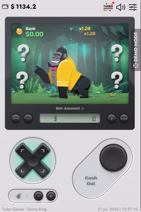 Donny King Turbo Games Mobile Screenshot