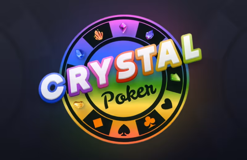 Crystal Poker Turbo Games Logo