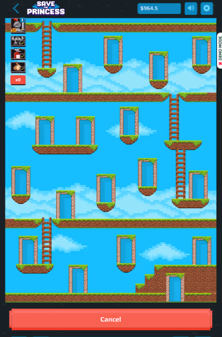 Save The Princess Turbo Games Mobile Screenshot
