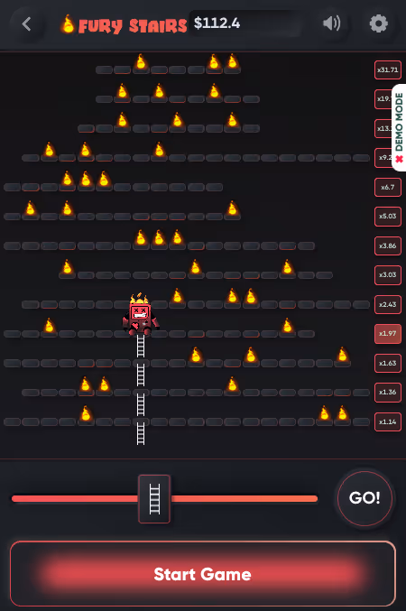 Fury Stairs Turbo Games Mobile Screenshot