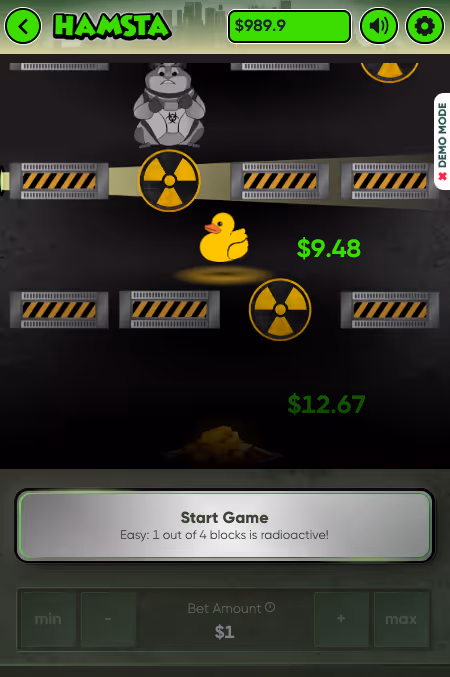 Hamsta Turbo Games Mobile Screenshot