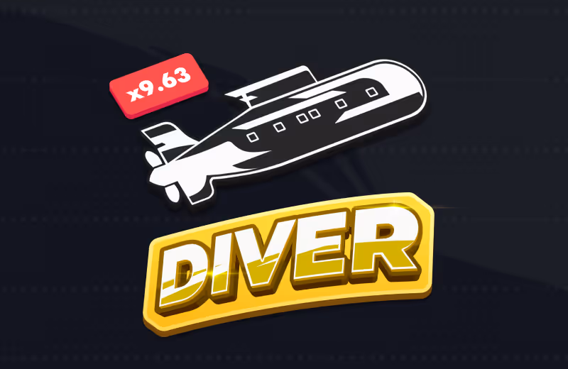 Diver InOut Games Logo