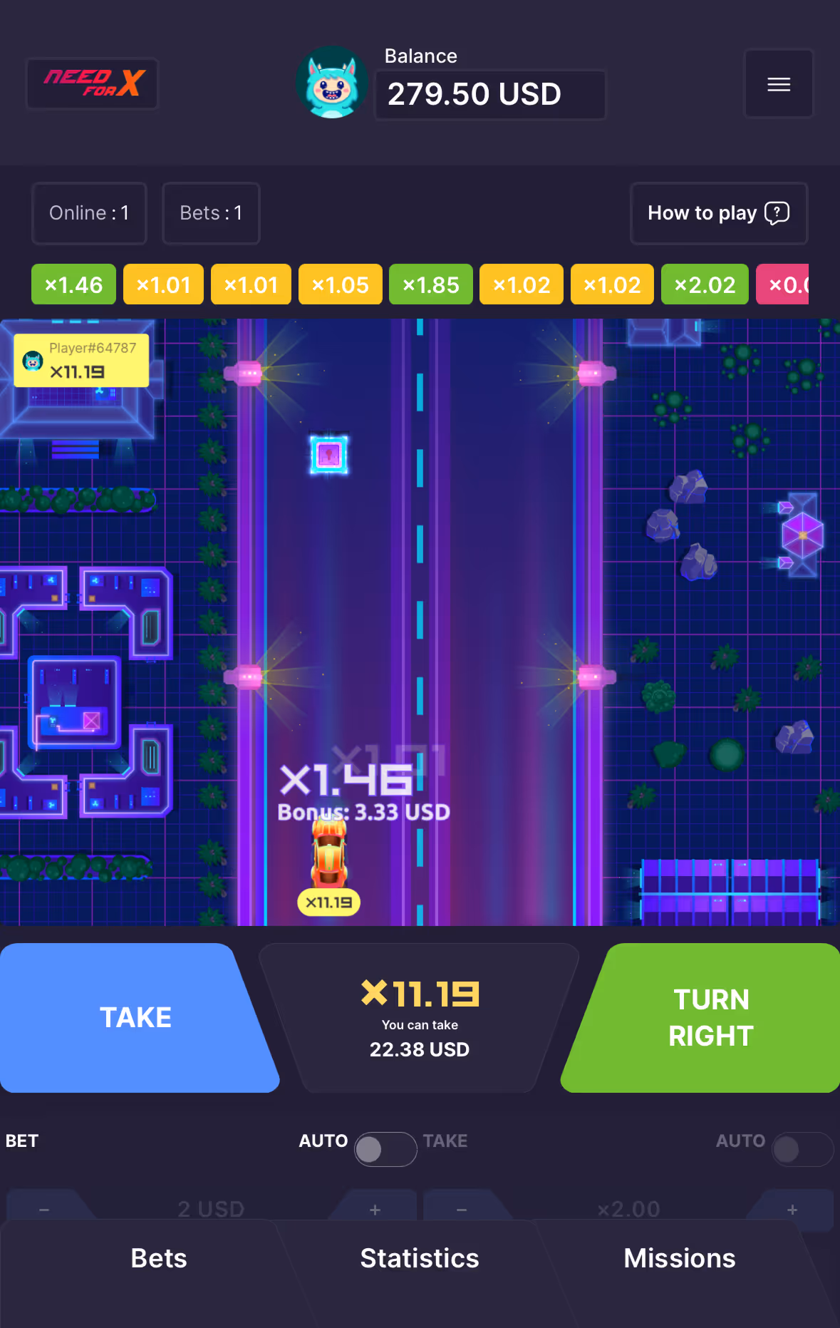 Need For X Onlyplay Mobile Screenshot