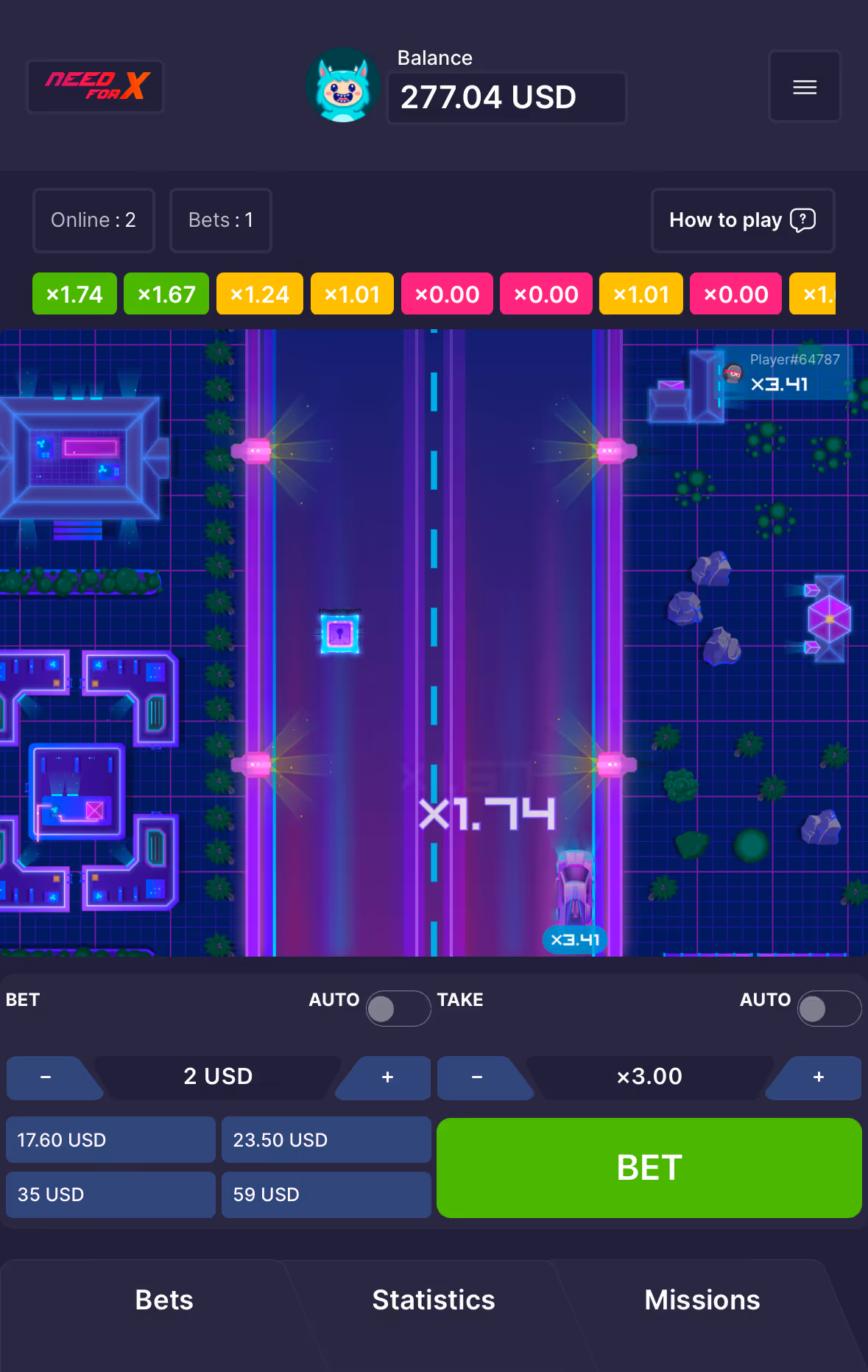 Need For X Onlyplay Mobile Screenshot