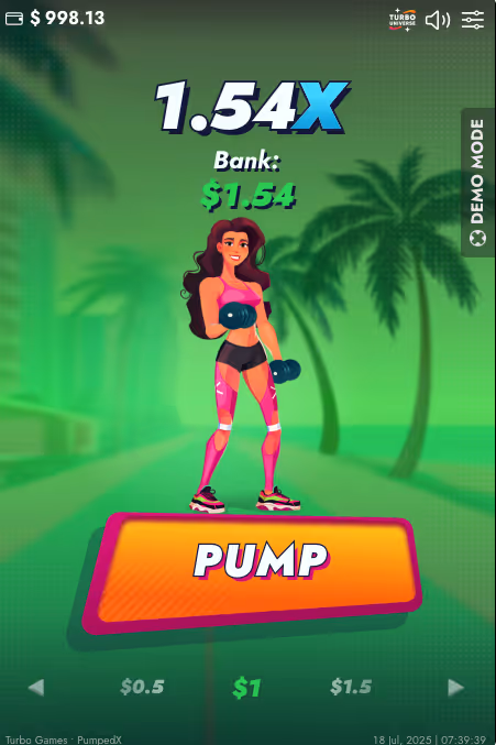 PumpedX Turbo Games Mobile Screenshot