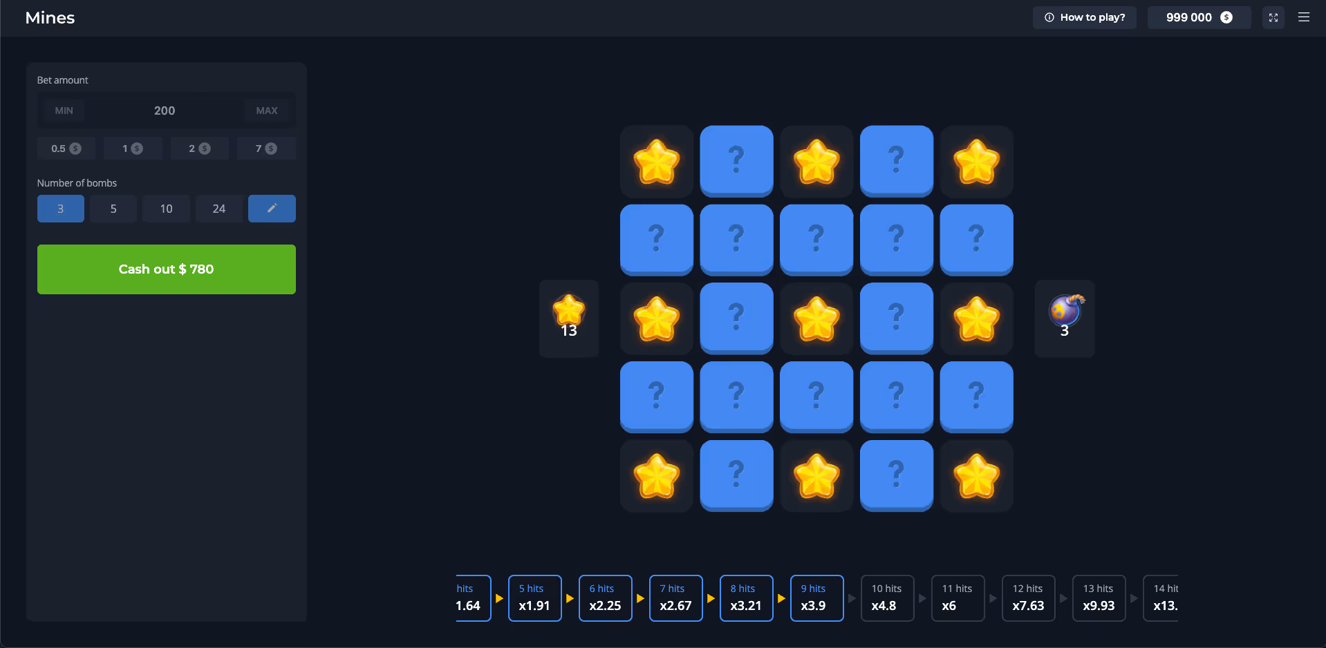 Simple Mines InOut Games Desktop Screenshot