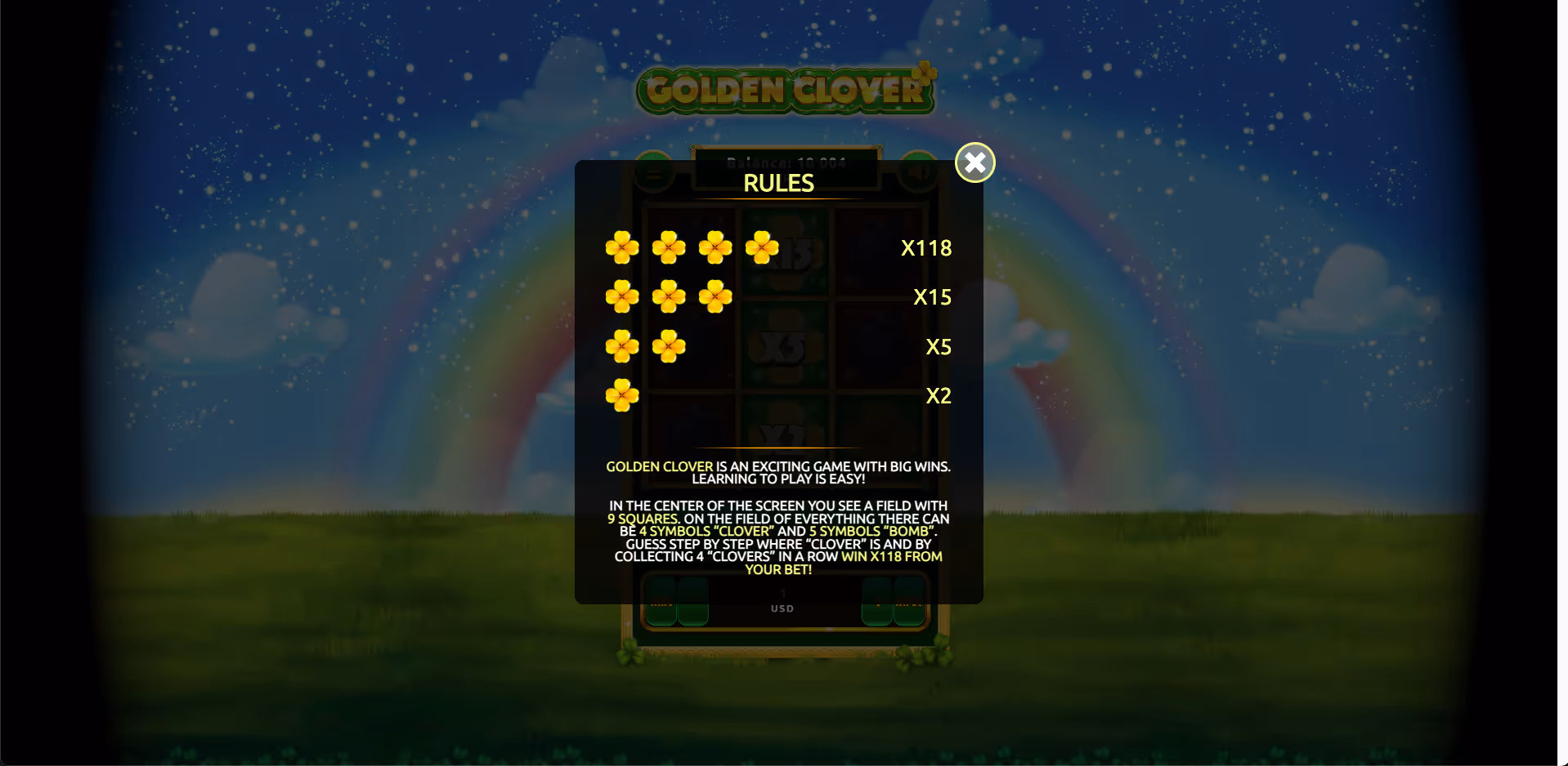 Golden Clover Onlyplay Desktop Screenshot