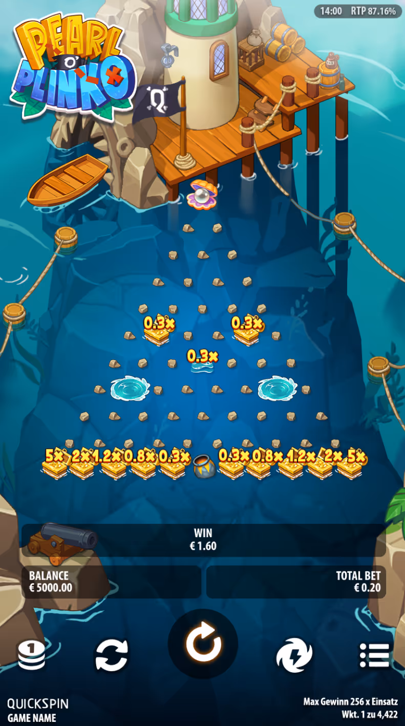 Fire & Bones Quickspin Mobile Screenshot