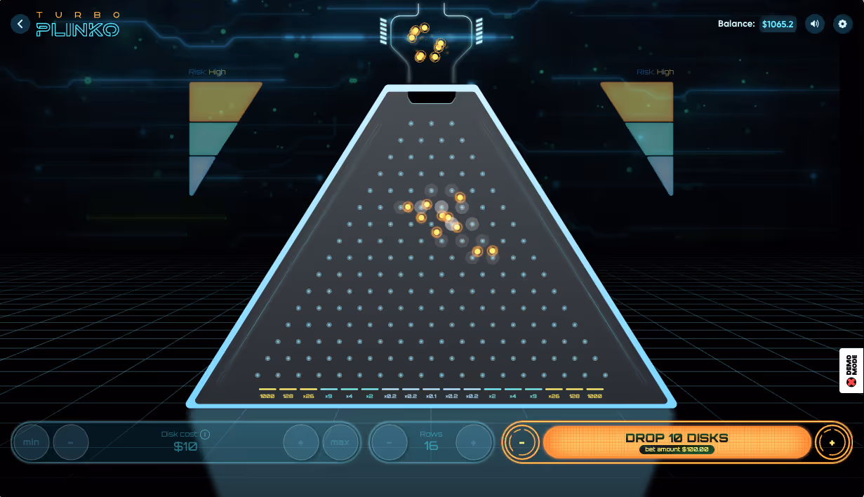 Turbo Plinko Turbo Games Desktop Screenshot