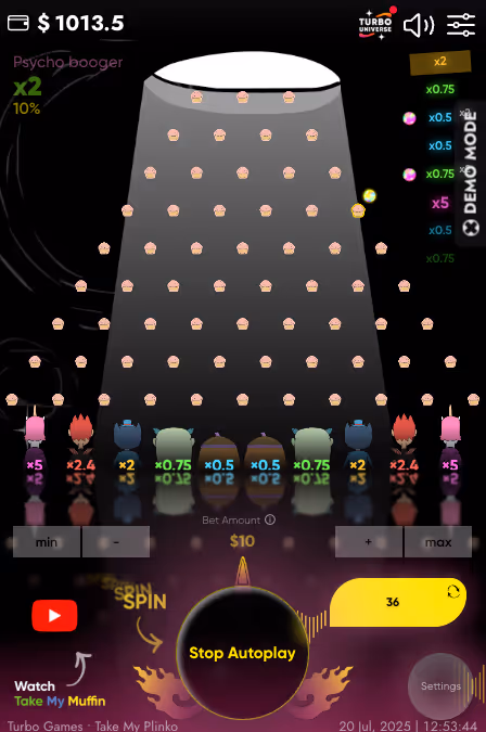 Take My Plinko Turbo Games Mobile Screenshot