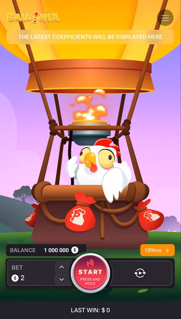 BalloniX InOut Games Mobile Screenshot