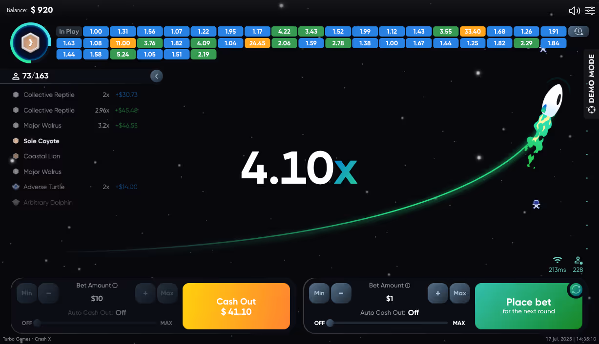 Crash X Turbo Games Desktop Screenshot