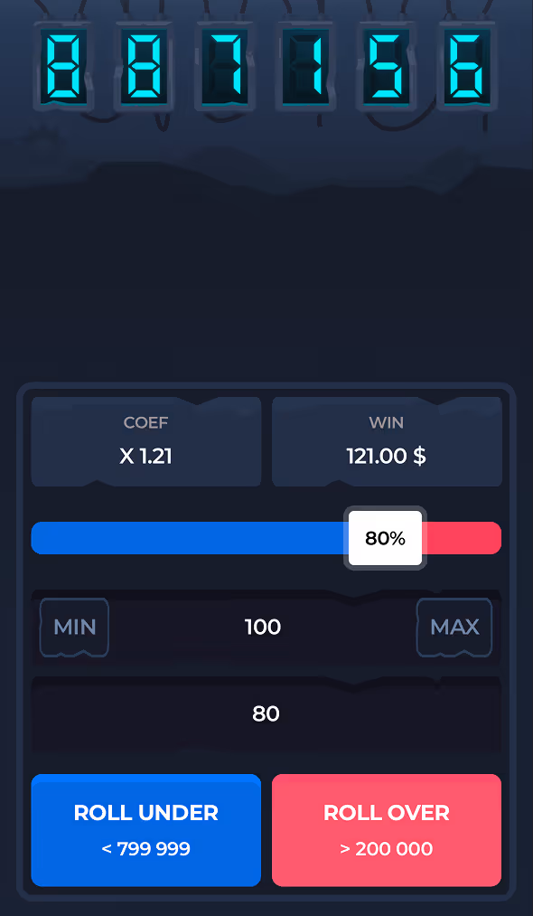 Robo Dice InOut Games Mobile Screenshot