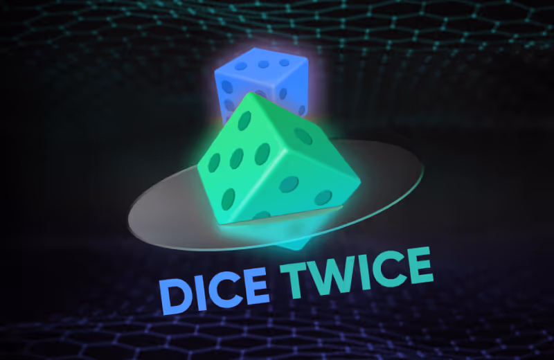 Dice Twice Turbo Games Logo
