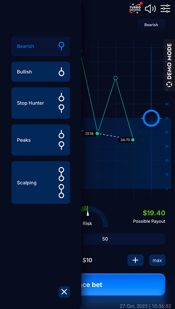 Trading Dice Mobile Screenshot