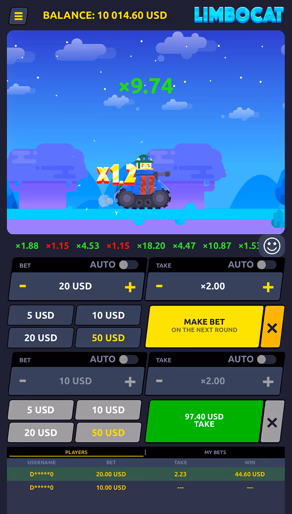 Limbo Cat Mobile Screenshot