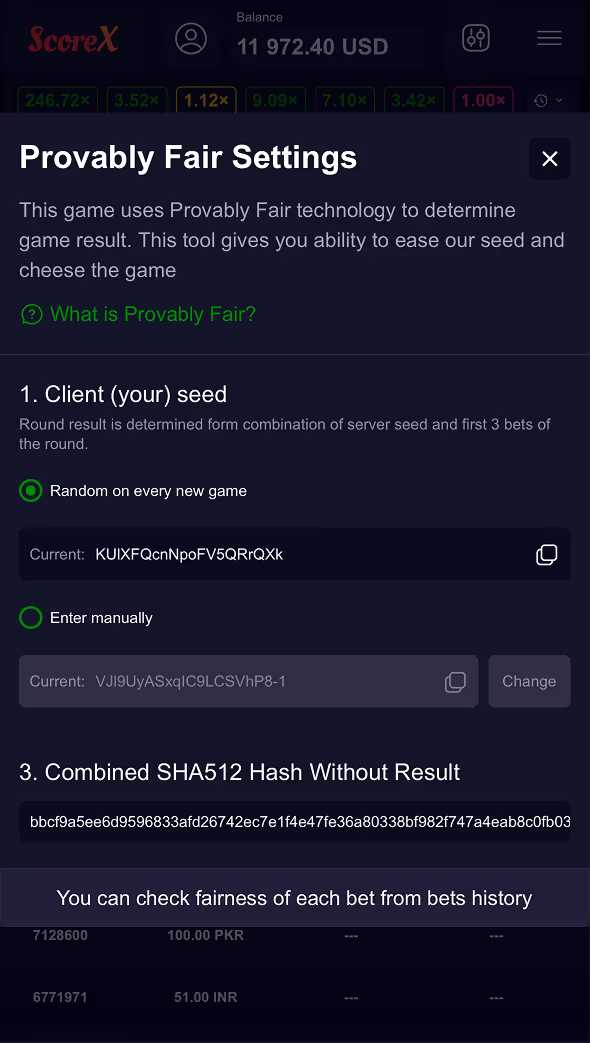 ScoreX Onlyplay Mobile Screenshot