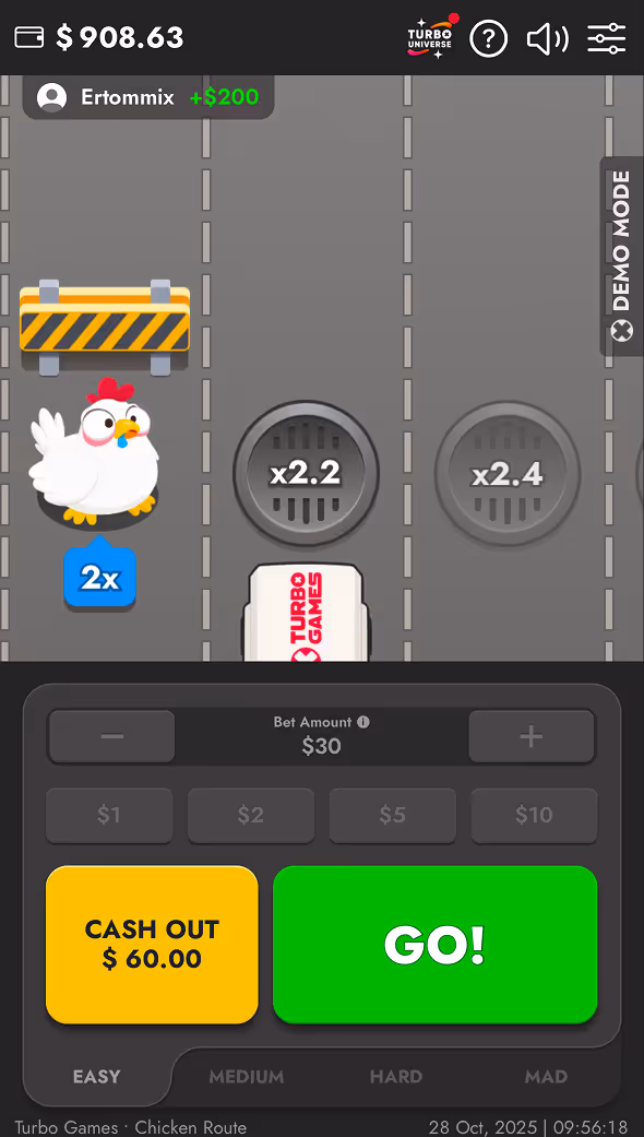 Chicken Route Mobile Screenshot