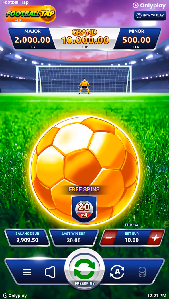 Football Tap Mobile Screenshot