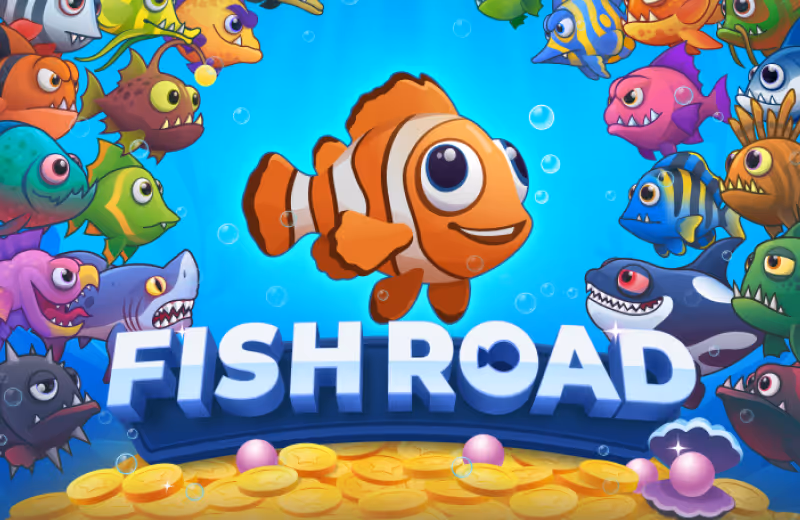 Fish Road InOut Games Logo