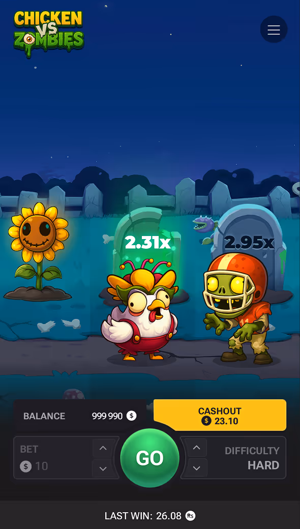 Chicken vs Zombies Mobile Screenshot
