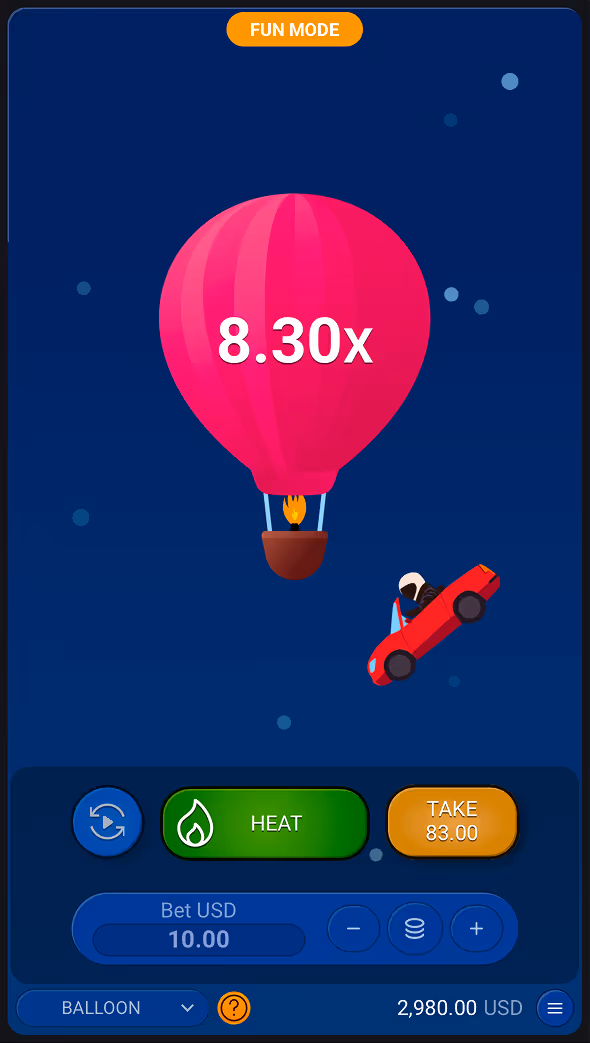 Balloon Spribe Mobile Screenshot